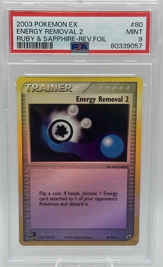 Energy Removal 2 reverse Holo #80