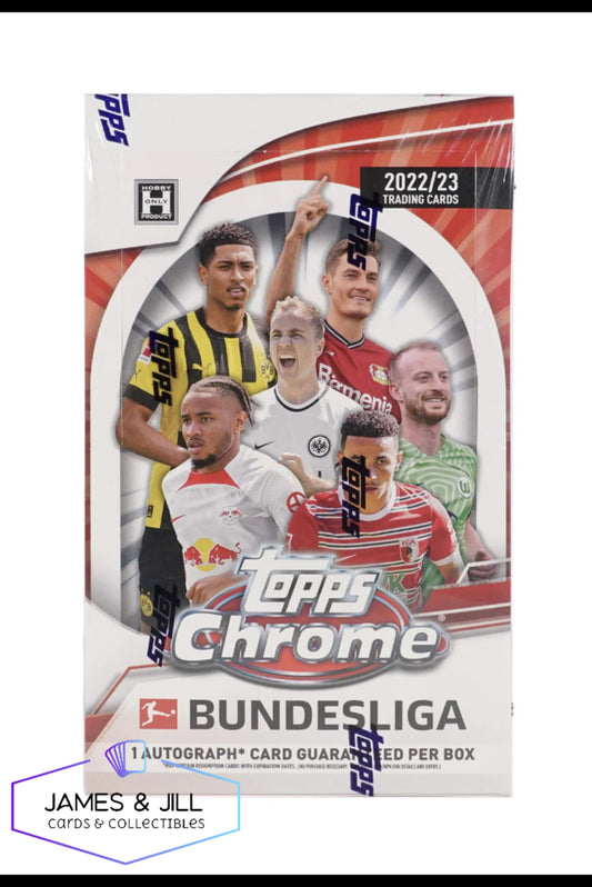 2022/23 Topps Chrome Bundesliga Soccer Hobby